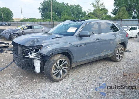2022 Volkswagen Atlas Cross Sport 3.6L V6 Sel z USA, uszkodzony, nr VIN 1V2BE2CA7NC211503